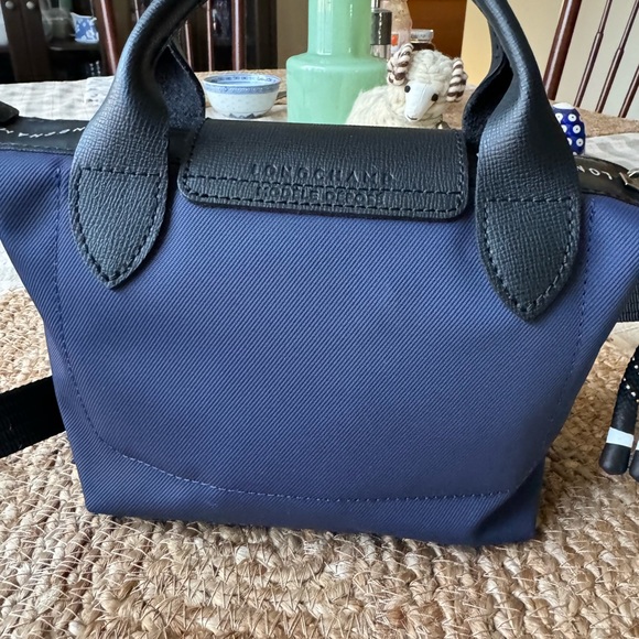 Longchamp Le Pliage Energy XS Handbag.Navy blue. Excellent condition. Authentic. - Picture 7 of 9
